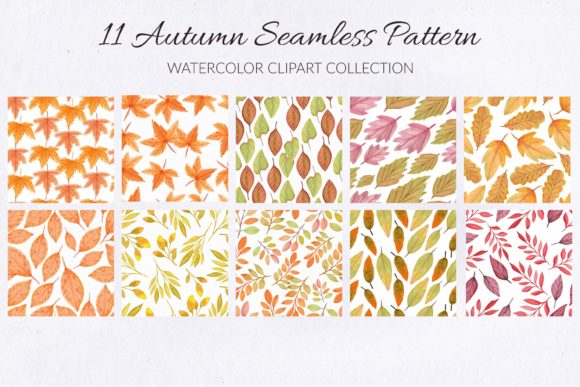 h1Watercolor Autumn Leaf Seamless Pattern for Modern Branding and Marketing Visuals/h1