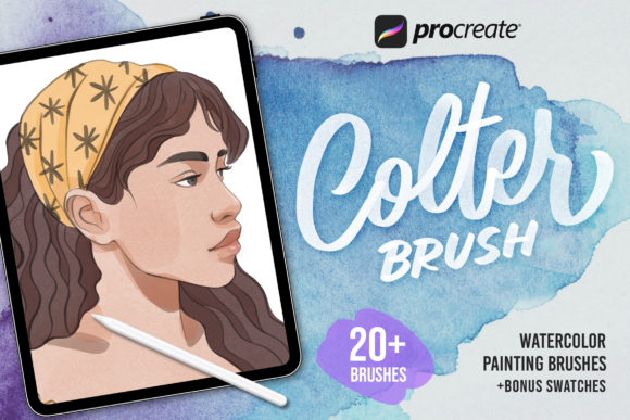 Procreate Colter Brush - Watercolor: A Designer’s Honest Take for Real Embroidery Use