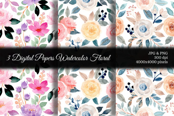 Seamless Pattern Floral Watercolor 87 Review